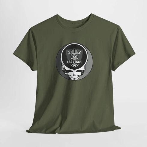 Grateful Dead - Las Vegas Raiders Stealie Unisex T-Shirt - NFL - StealieShop
